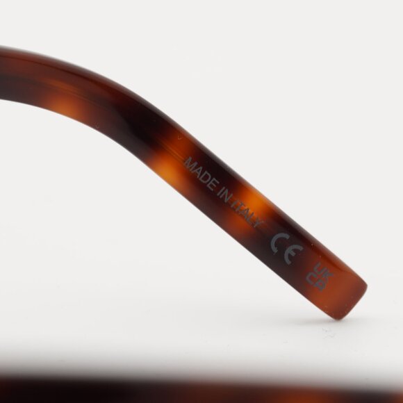 Saint Laurent SLM97 003 Eyeglasses Havana 54mm Square Frame - Picture 11 of 12